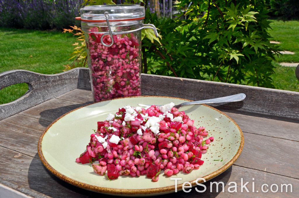 Salade de perle de blé aux betteraves 1