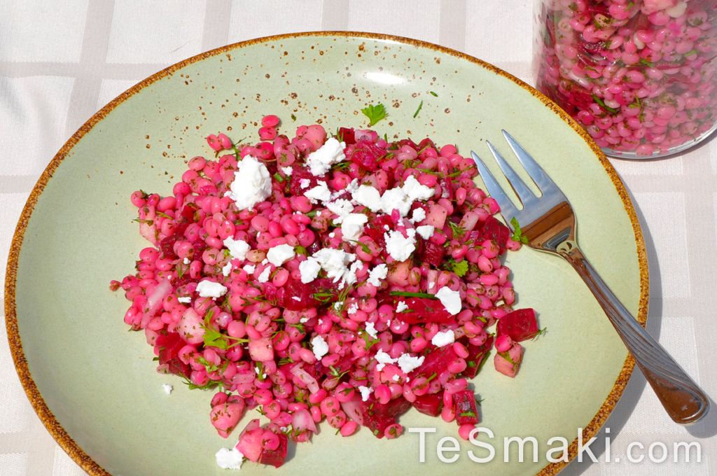 Pearl Barley Salad with Beets 2