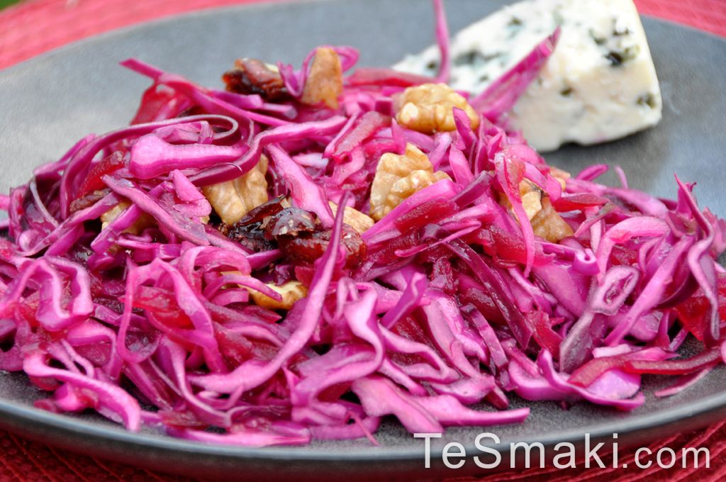 Salade de chou rouge et betterave 2