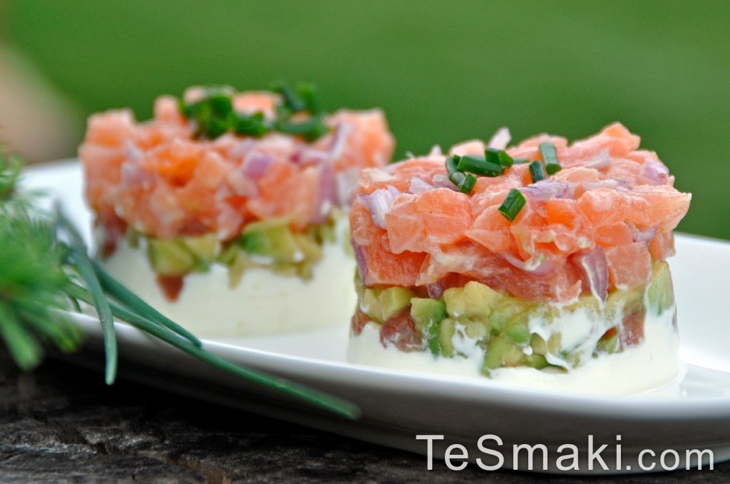 Salmon Tartare with Avocado 1