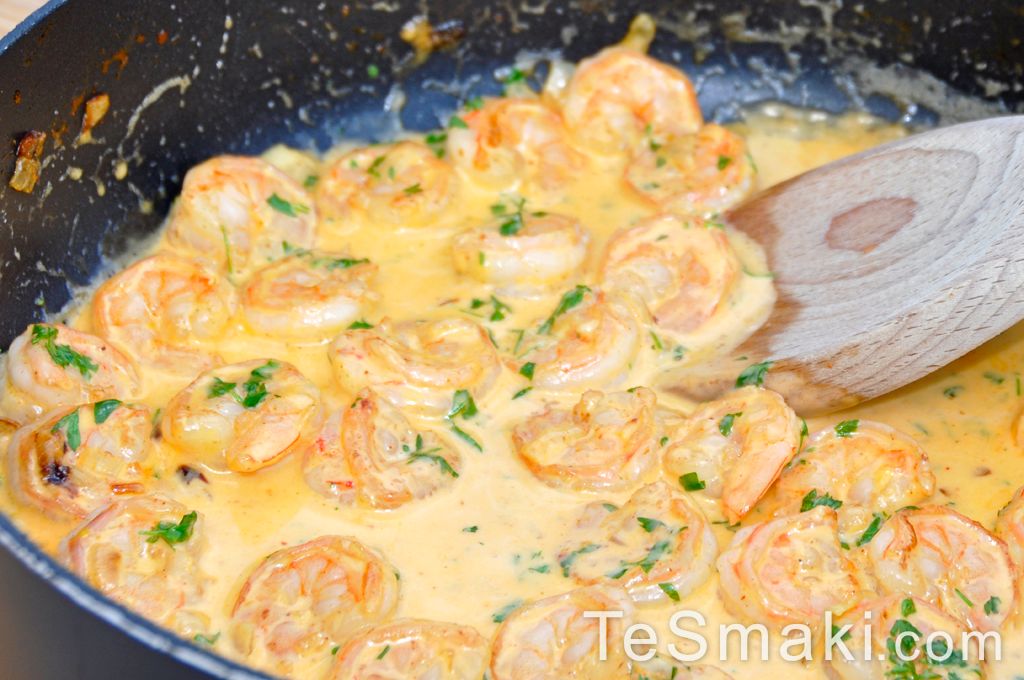 Shrimp in Cream Sauce 2