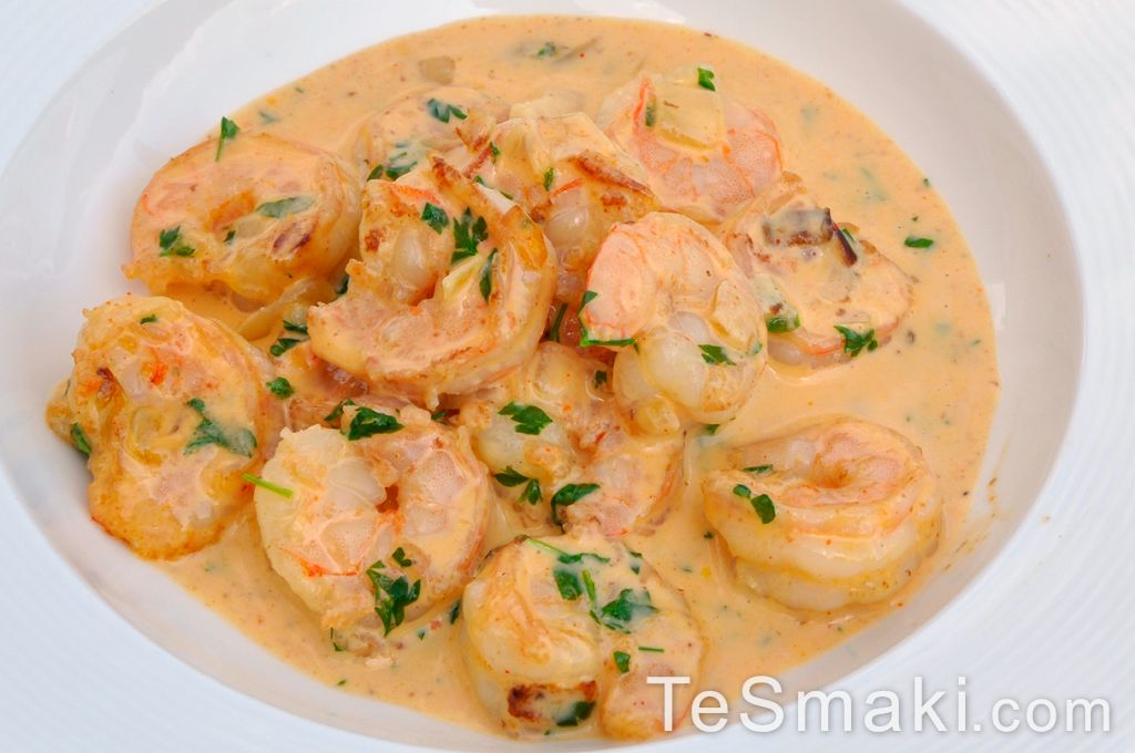 Shrimp in Cream Sauce 1