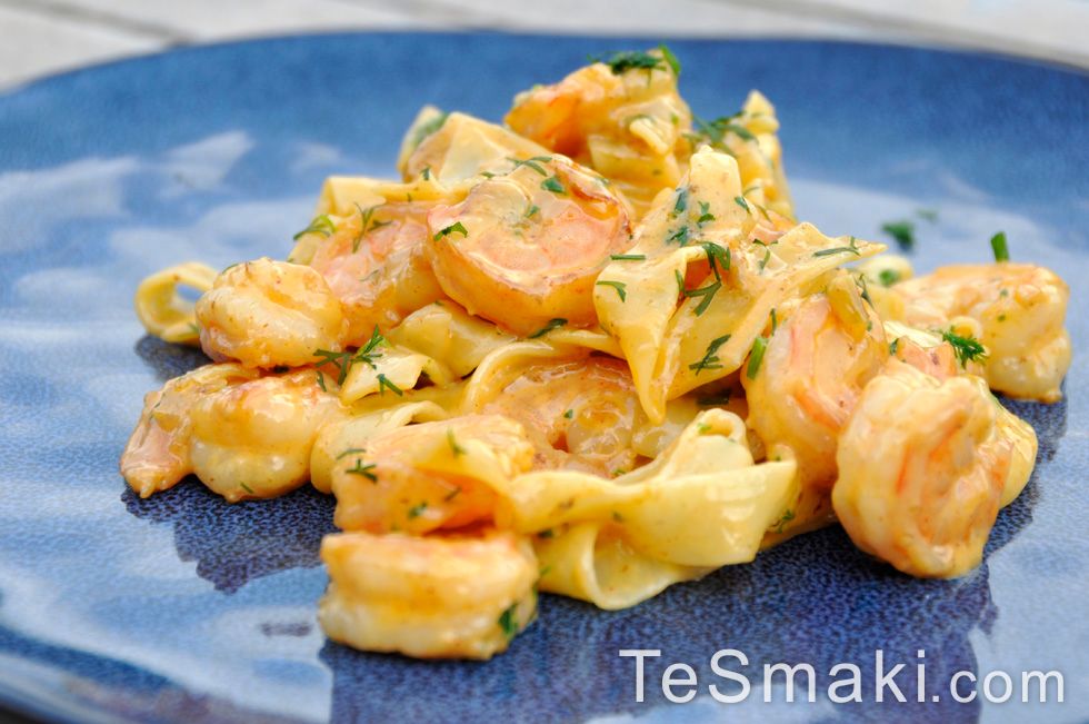 Shrimp in Cream Sauce 3