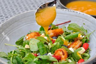 Shrimp Salad with Mango Dressing