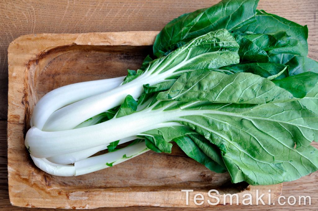 Krewetki z pak choi 2