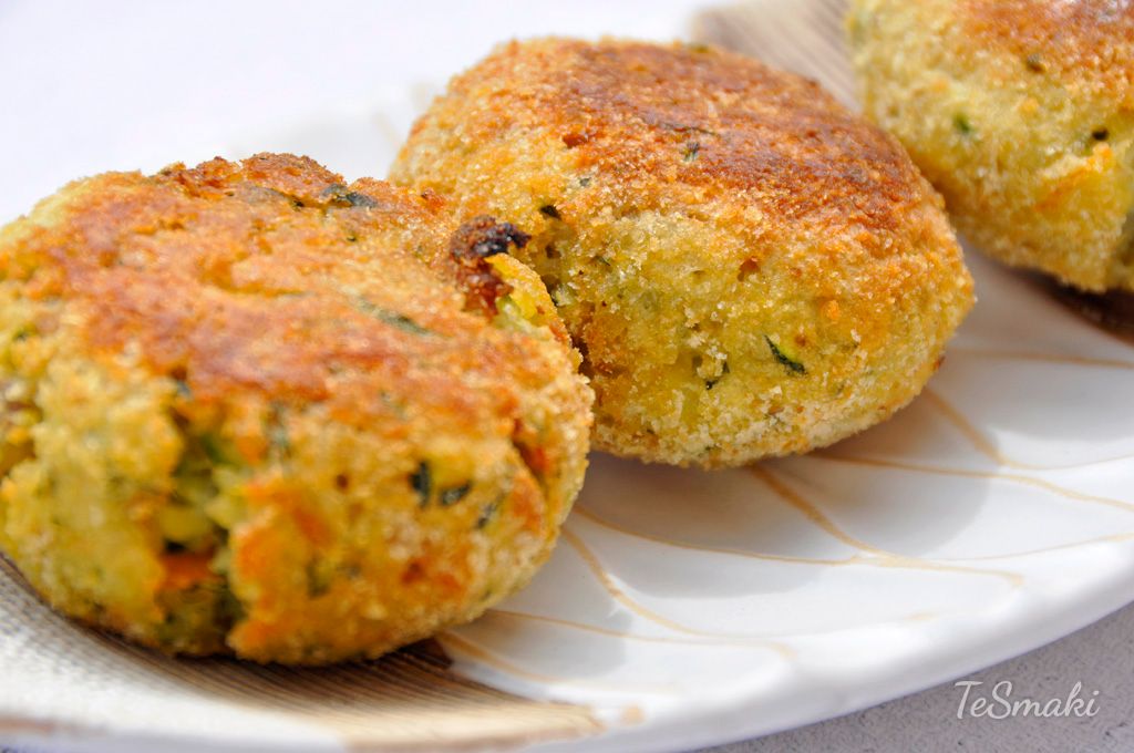Vegetable Patties with Zucchini and Bulgur Wheat