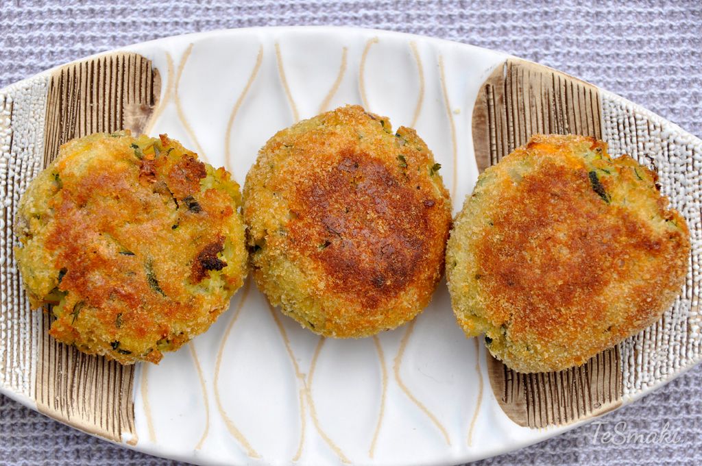 Wegetariańskie kotlety z cukinii i kaszy bulgur 2