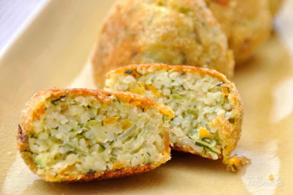 Wegetariańskie kotlety z cukinii i kaszy bulgur 3
