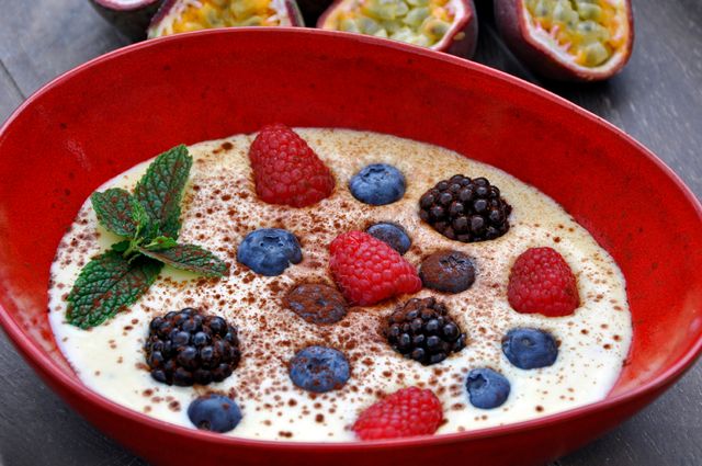 White Chocolate Soup