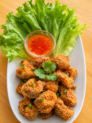 Wood ear mushroom nuggets
