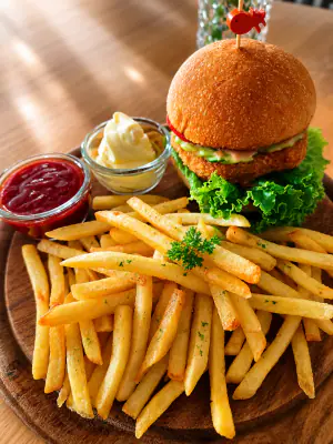 Vegan burger