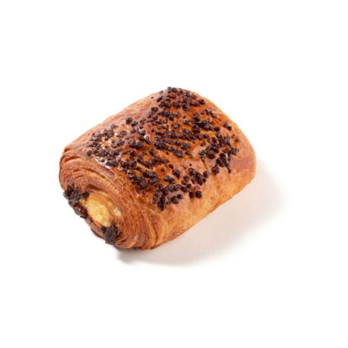 Triple chocolate roll with butter