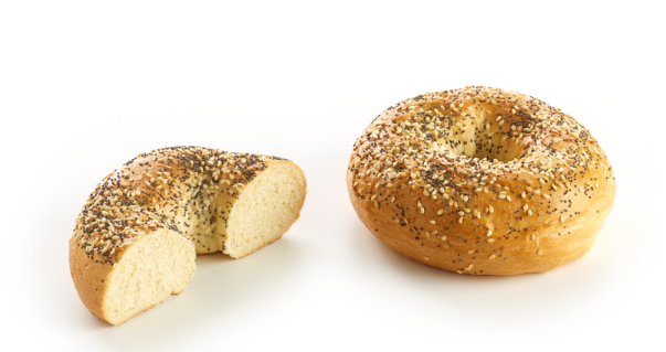 Bagel sesame poppy