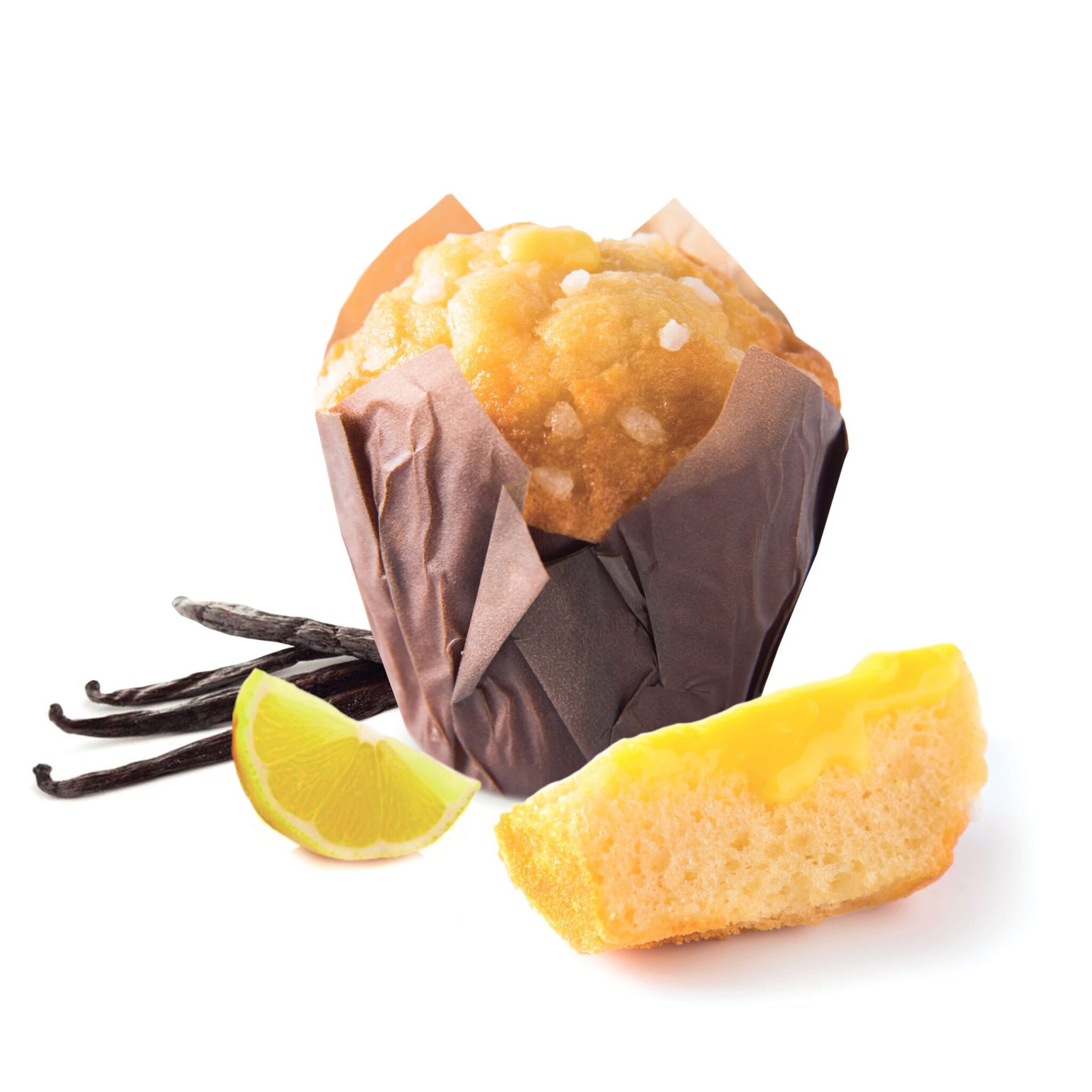 muffin vanilla lemon