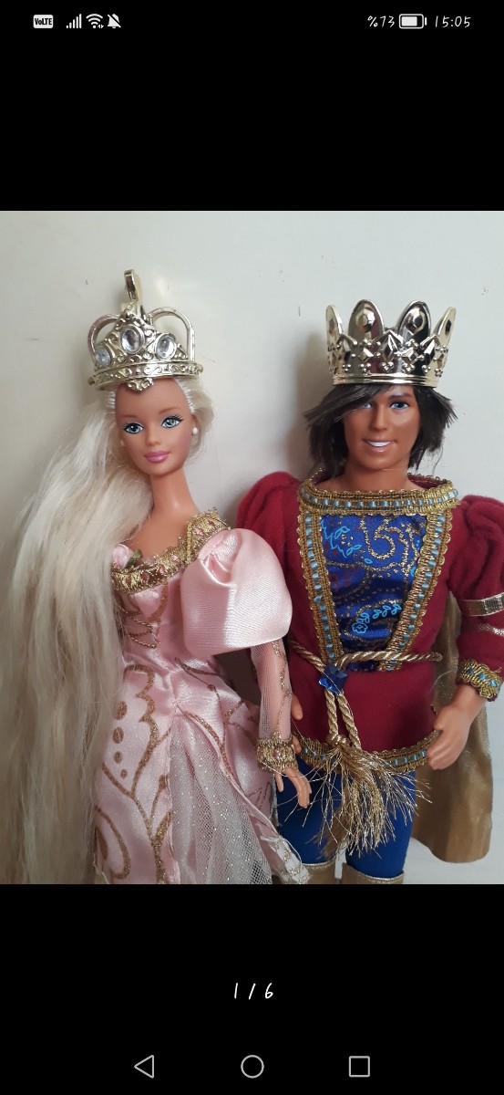 Barbie koleksiyonluk vintage bebek