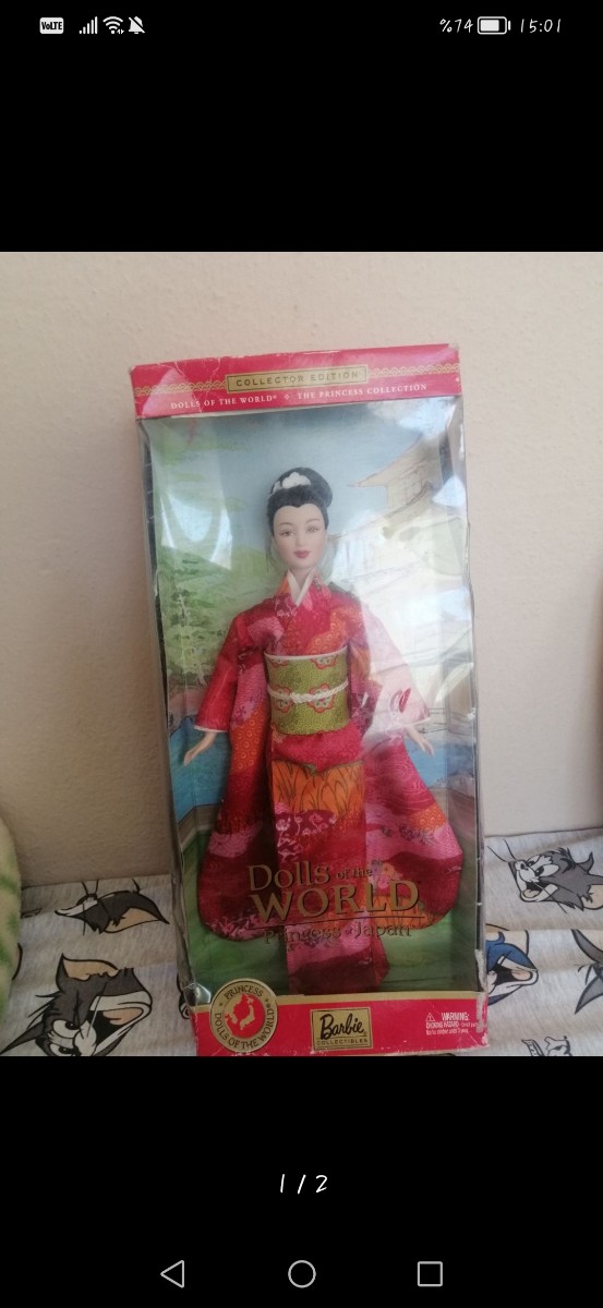 Barbie koleksiyonluk vintage bebek — görsel 3