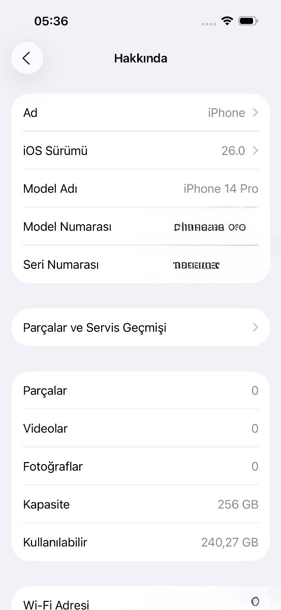 Iphone 14 Pro Siyah 256 GB — görsel 5