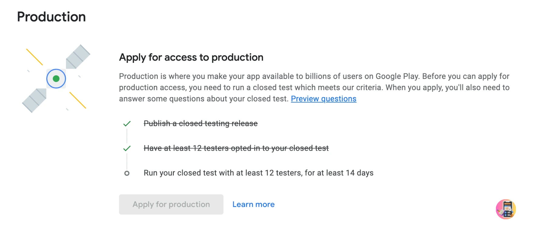 Google Play Dashboard Image