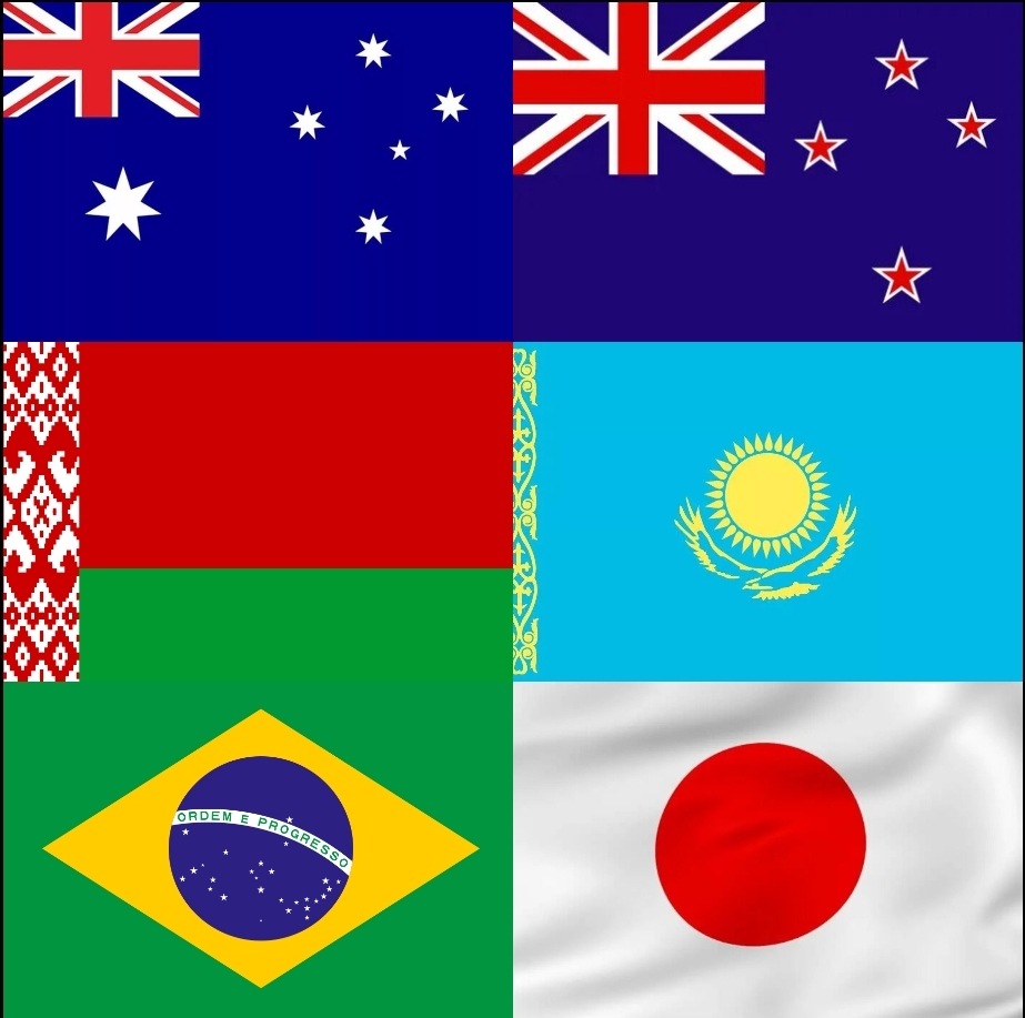 Изученные страны #страна