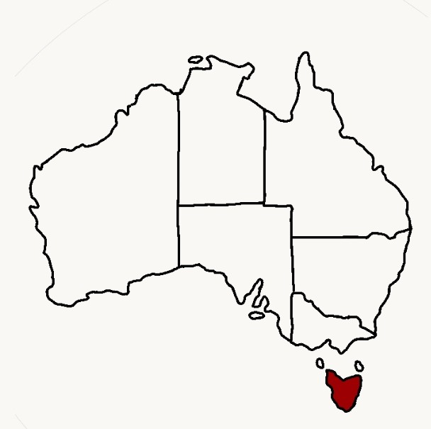 Острова Австралии на карте #карта #остров #Австралия