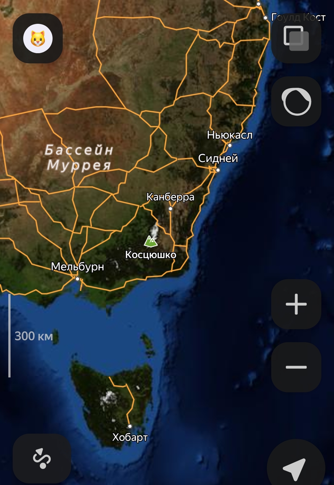 Горы на карте #Австралия #карта #гора