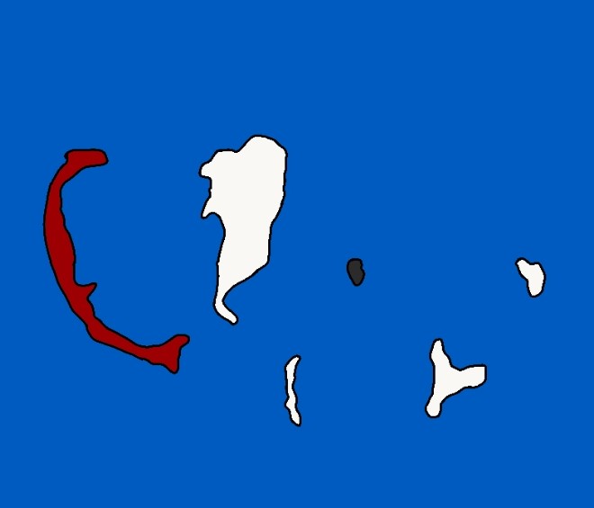 Тюленьи острова #карта #остров #Казахстан