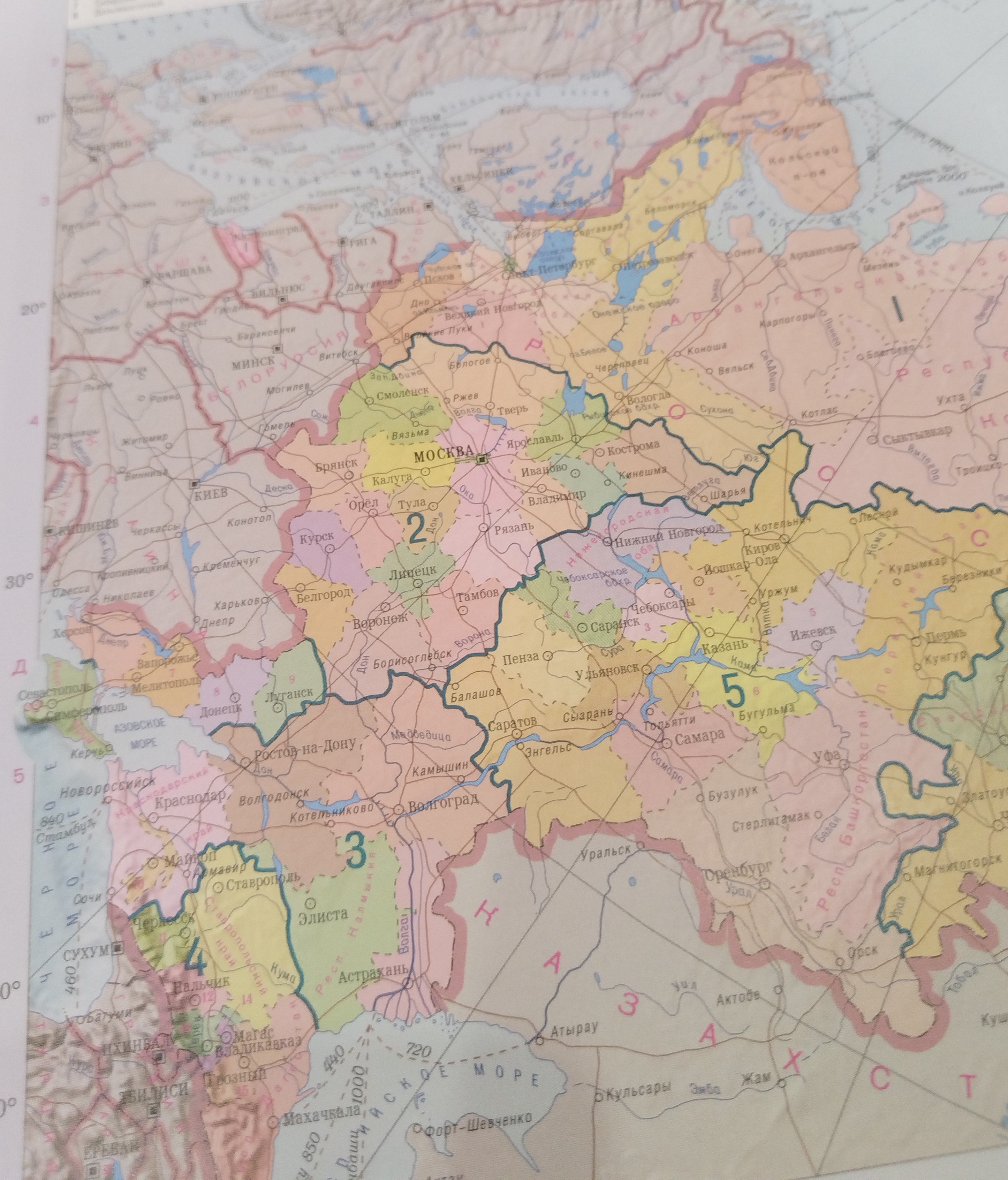 Гипер-тест по Европейской части России #Россия  #карта