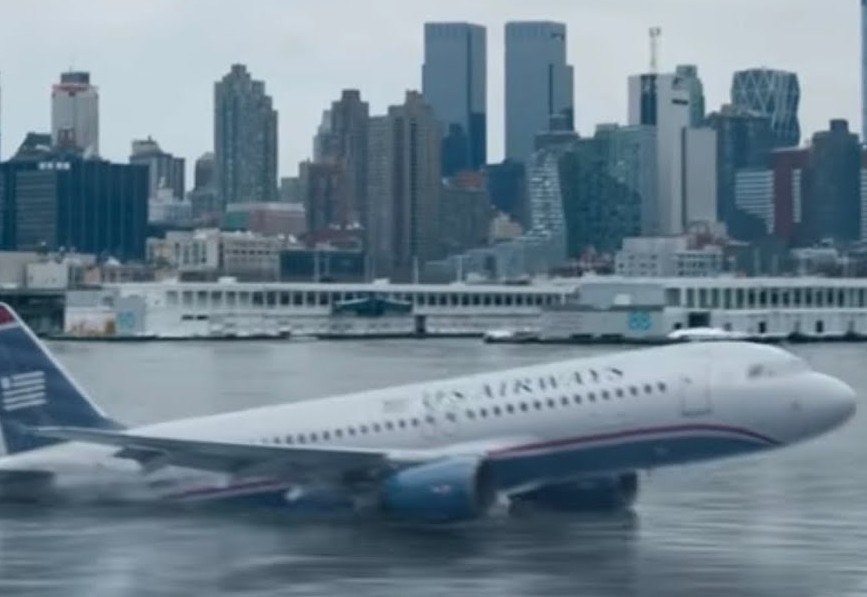 Чудо на Гудзоне #авиапроисшествие #самолёт #приводнение