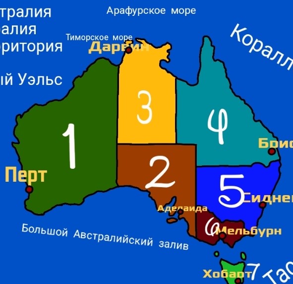 Субъекты Австралии #Австралия #субъект