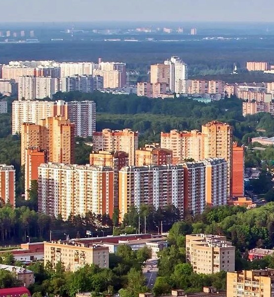 5 самых населённых городов Московской области #субъект