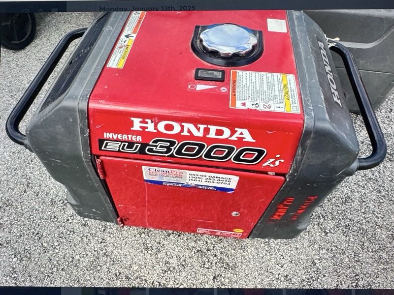 Honda 3000 generator