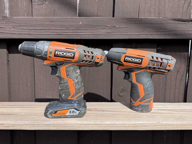 Drill and Impact Driver Combo