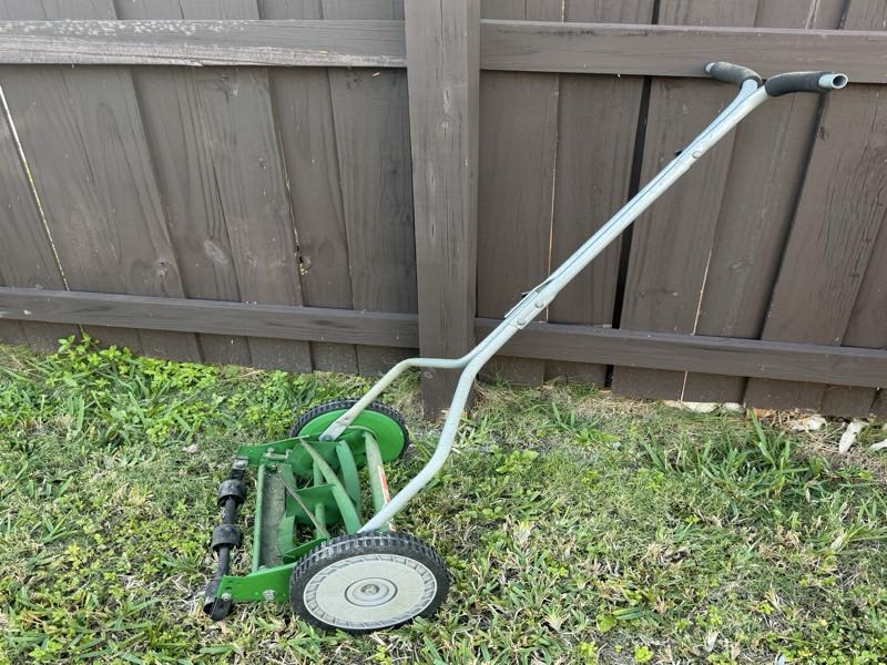 Manual Push Mower