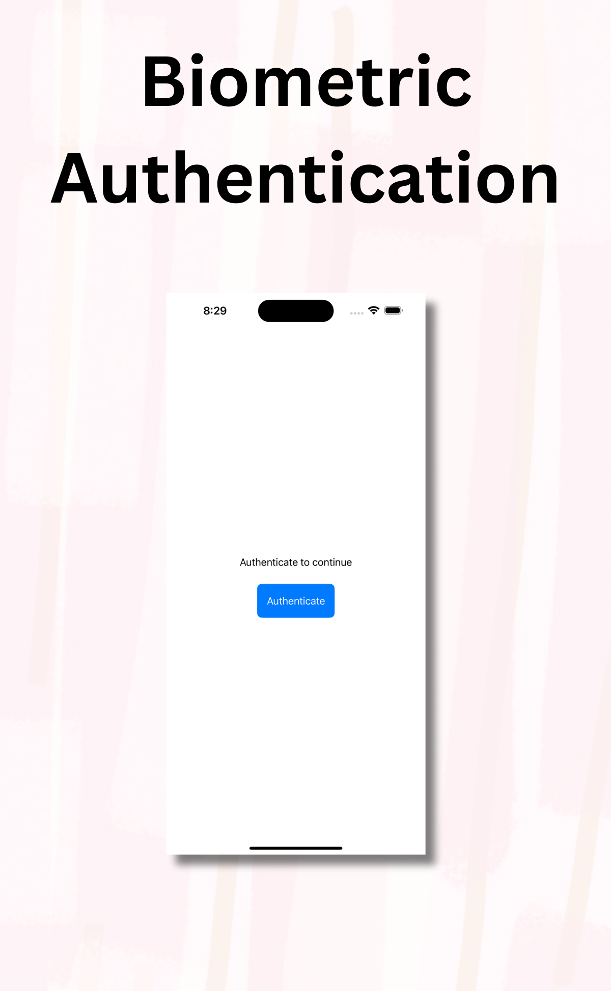 Biometric Authentication