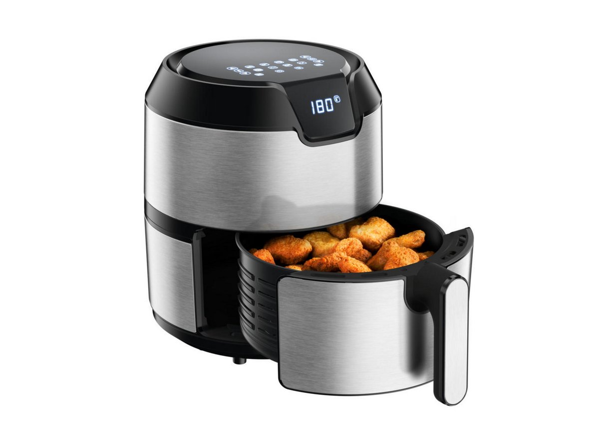 Tefal EY401D – Korb herausgezogen