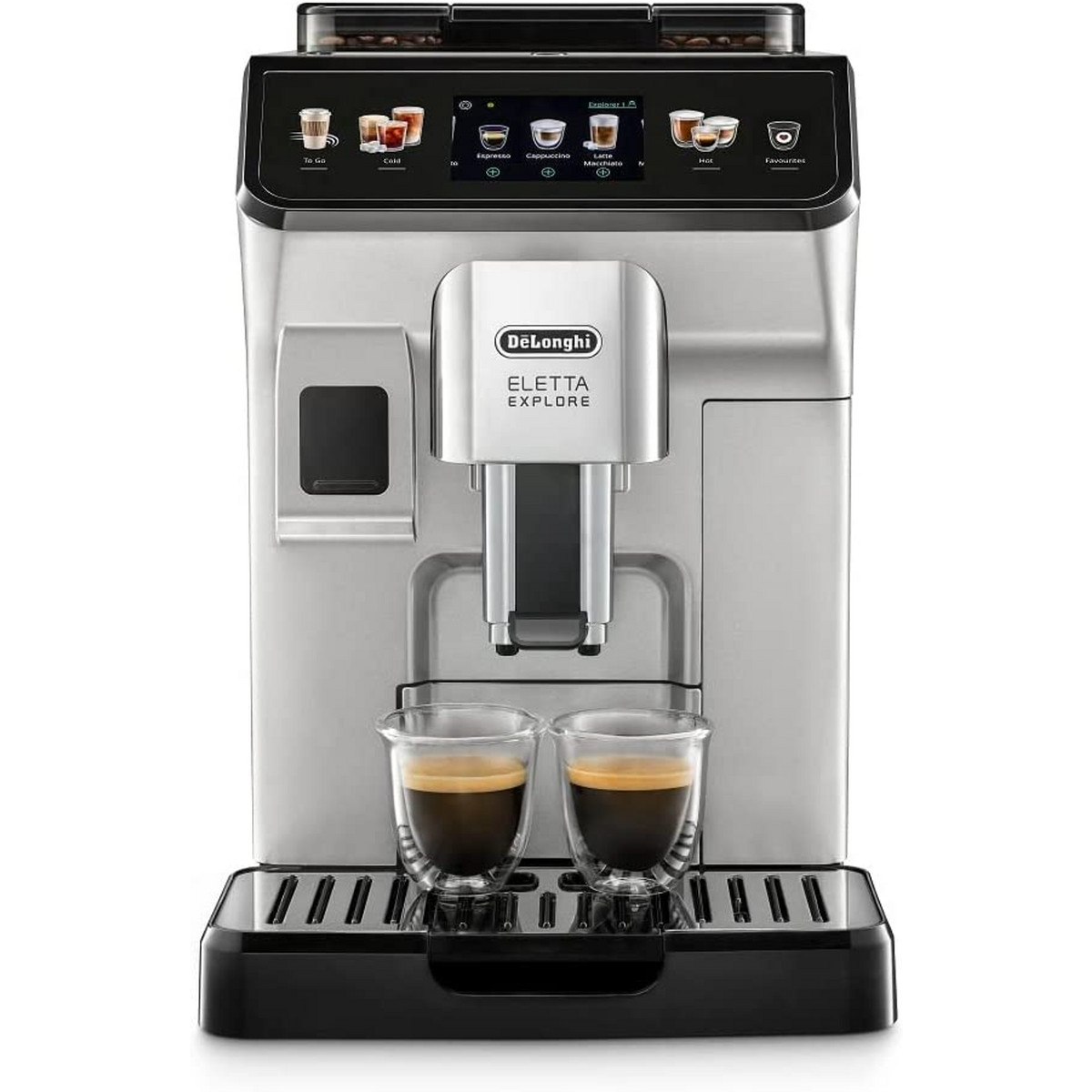 De'Longhi Eletta Explore ECAM450.55.S – Detailansicht Display