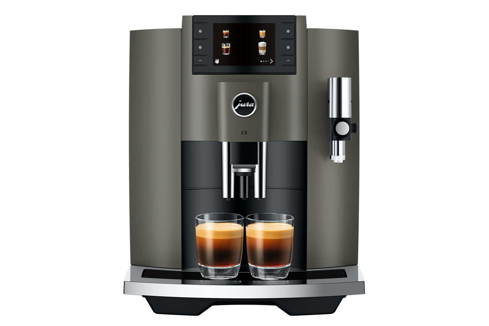 Jura E8 Dark Inox – Fine-Foam-Milchschaum im Detail
