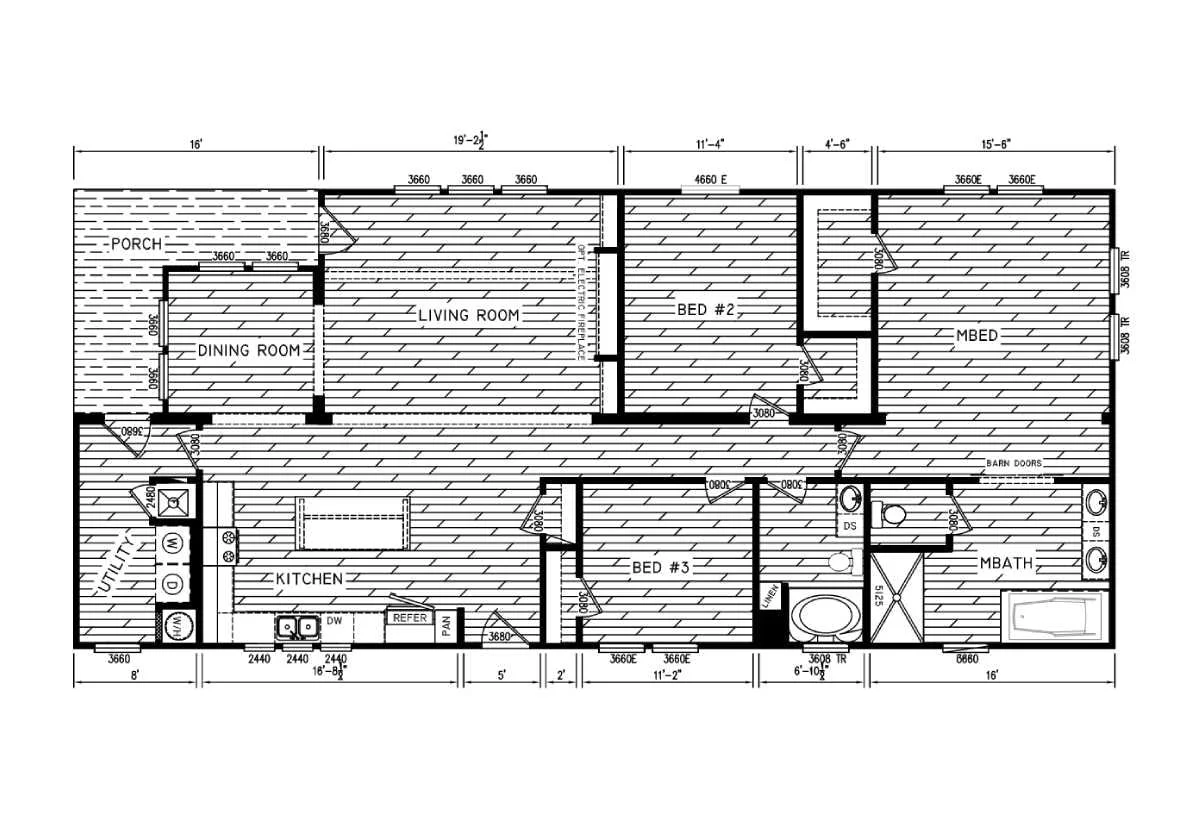 The Caney CS-3217 Double Wide by Timber Creek thumbnail 1