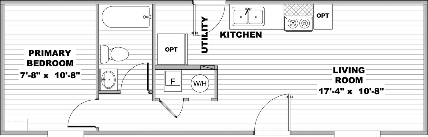 Floor plan for Buttercup