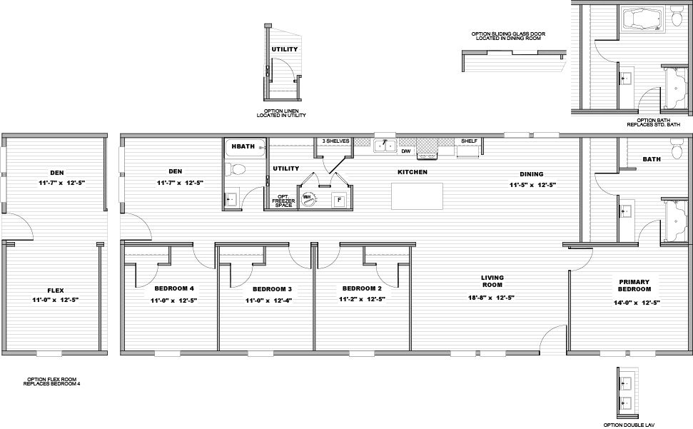 Floor plan for Solace