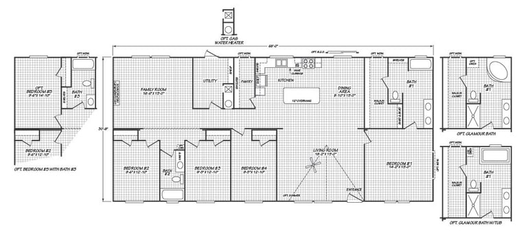 Floor plan for Valu Maxx Premier 32684E