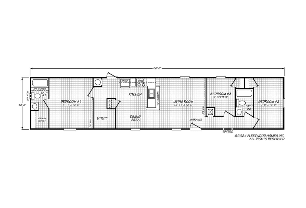 Floor plan for ValuHomes Limited 14663P