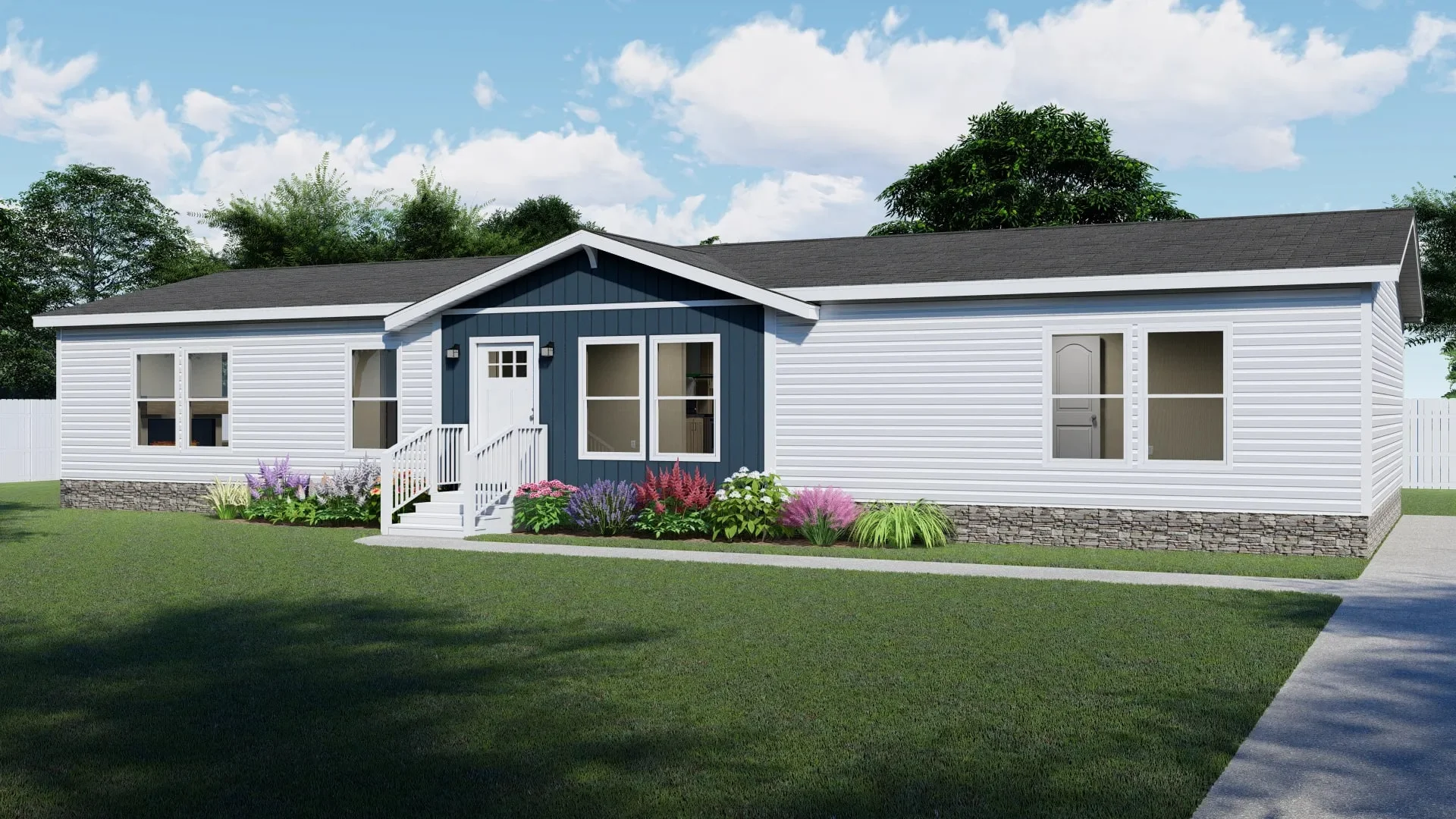 Bluebonnet Breeze 38CLB28643AH Double Wide by Clayton thumbnail 1