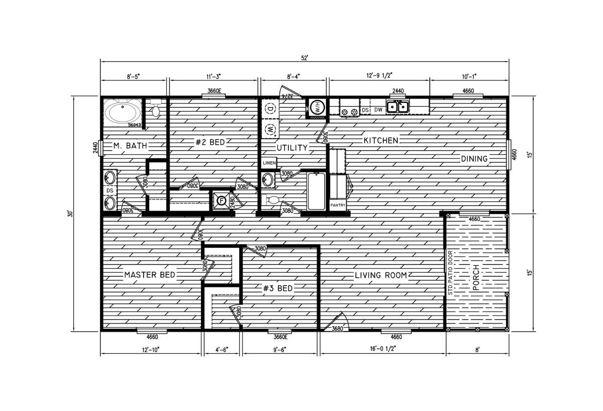 Floor plan for The Frontier
