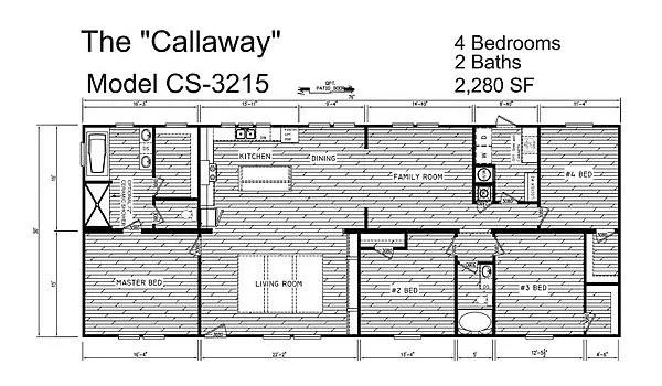 The Callaway CS-3215 Double Wide by Timber Creek thumbnail 1