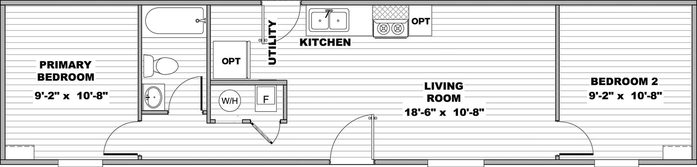 Floor plan for Tulip