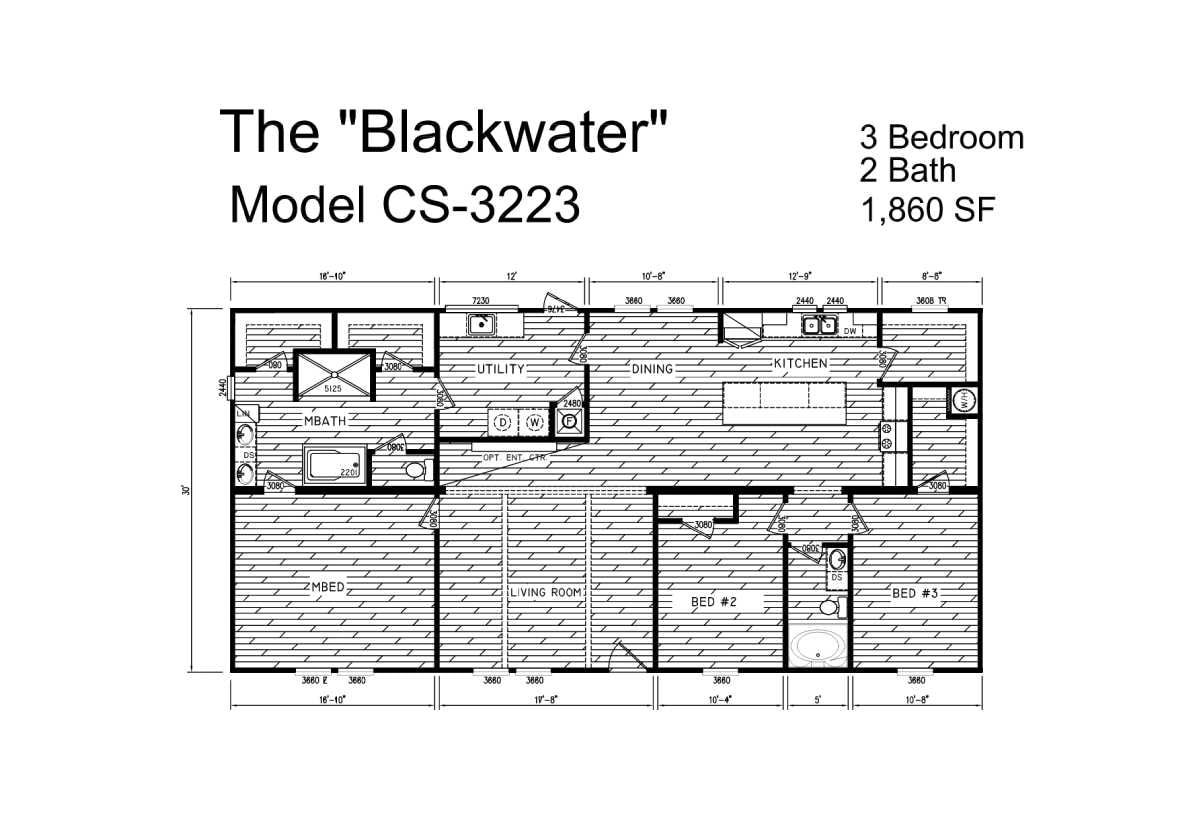 Floor plan for The Blackwater