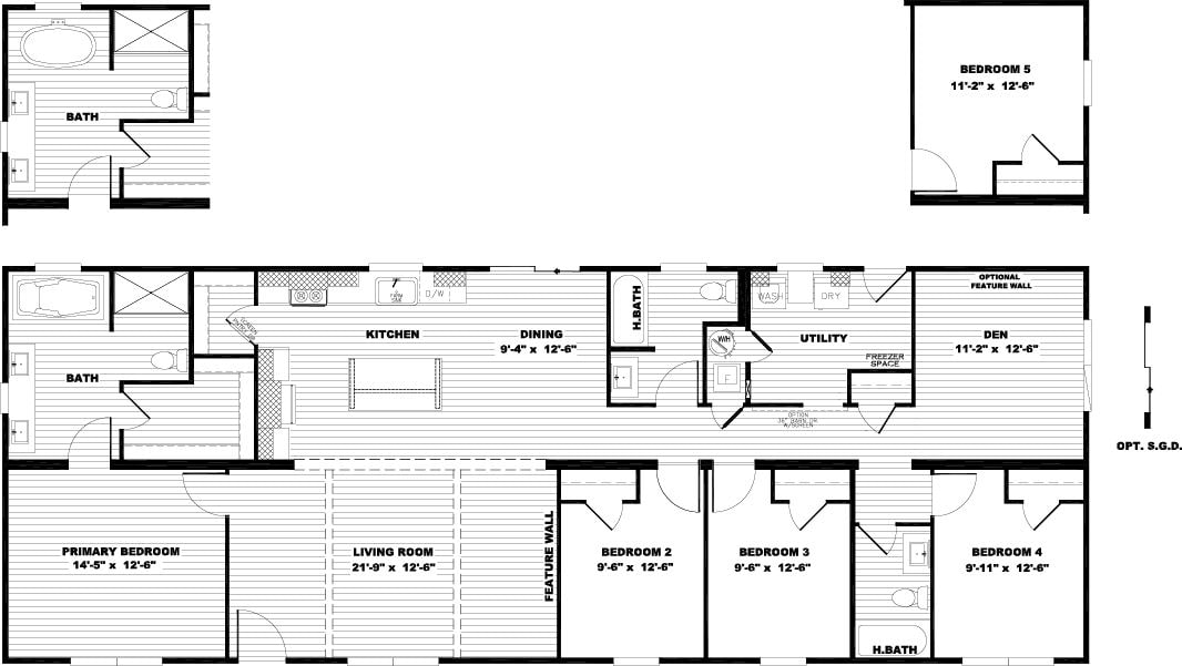 Floor plan for Lexi