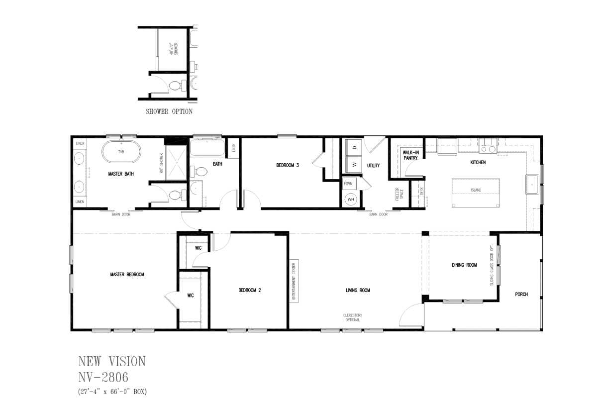 Floor plan for The Charleston