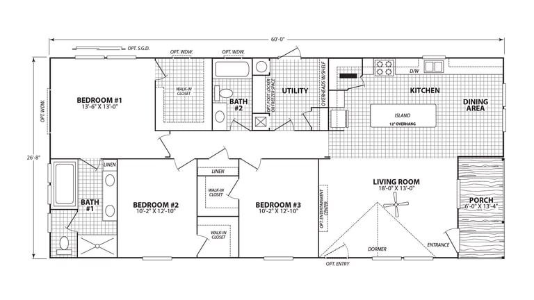 Floor plan for Verde Ranch 28603N